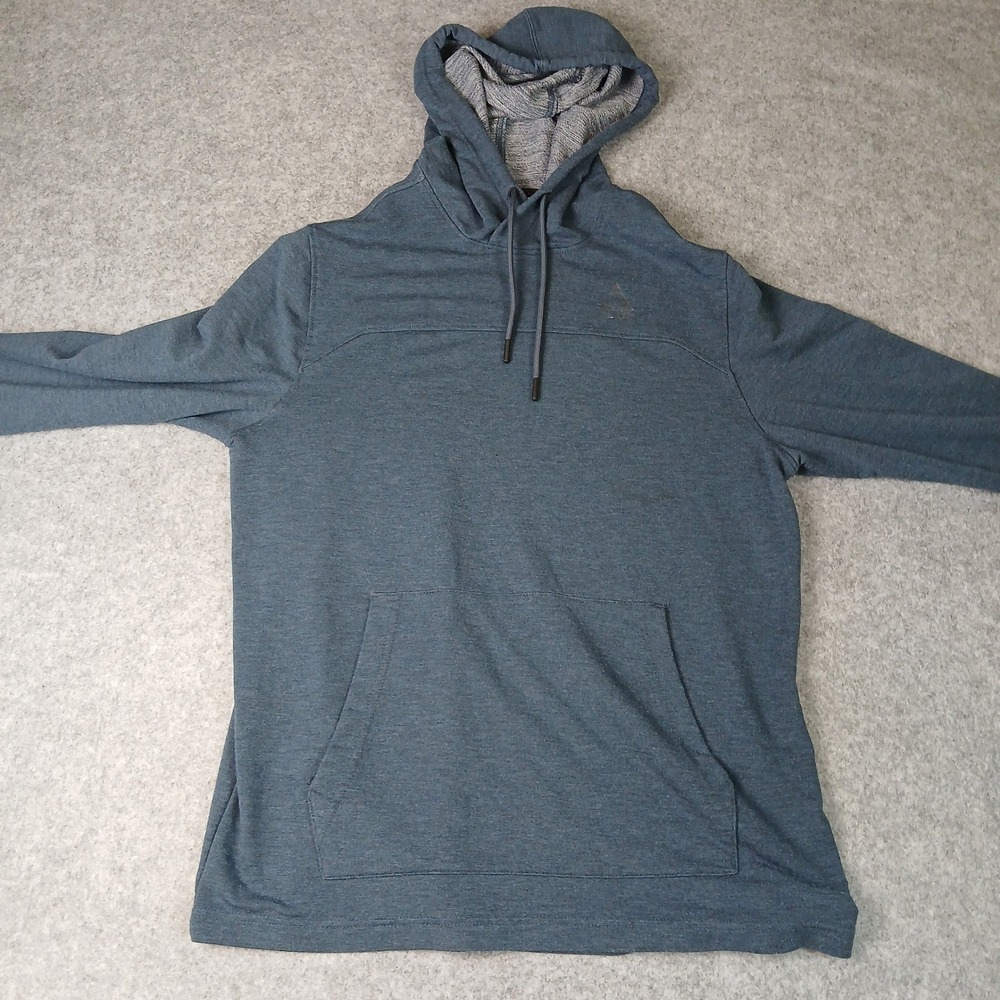 Gerry Hoodie Mens Medium Blue Long Sleeve Kangaroo Pocket Pullover‎ 1528956
